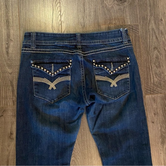 Stetson Jeans Hollywood studded boot cut denim - Picture 4 of 16